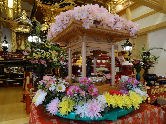千葉市　花祭り　お釈迦様　誕生日　餅つき